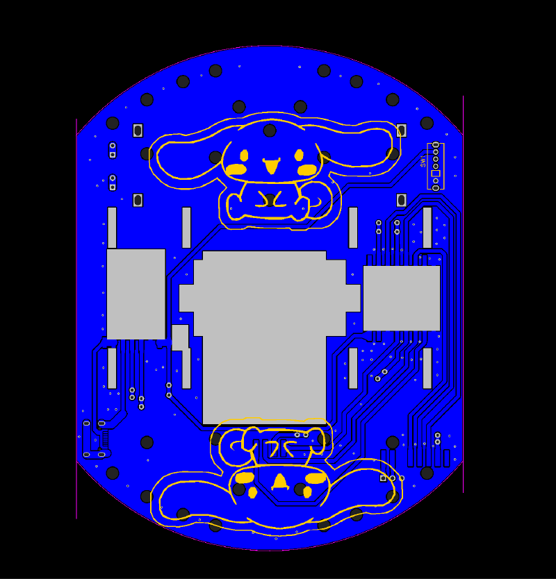 ESP32-CAM小车PCB