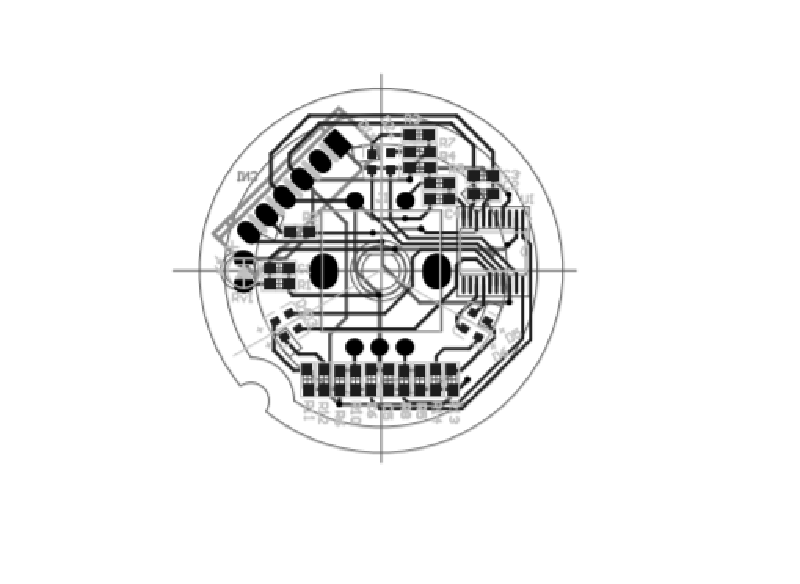 MS51FB9AE霍尔感应PCB